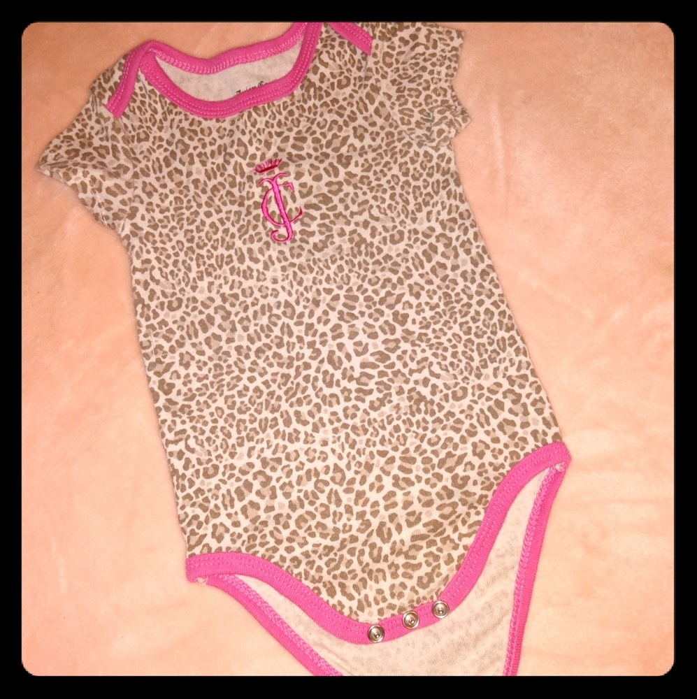 cheetah juicy couture onesie